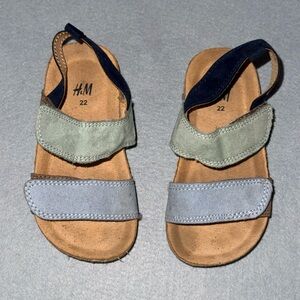 H&M Kids Sandals - Navy and Light Blue